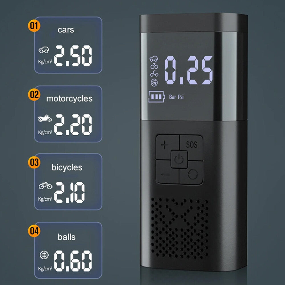 AeroPump™ 12V Cordless Tyre Inflator
