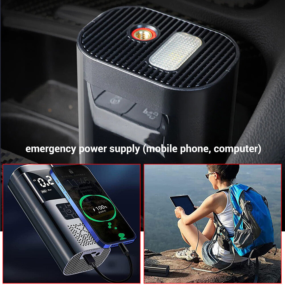 AeroPump™ 12V Cordless Tyre Inflator